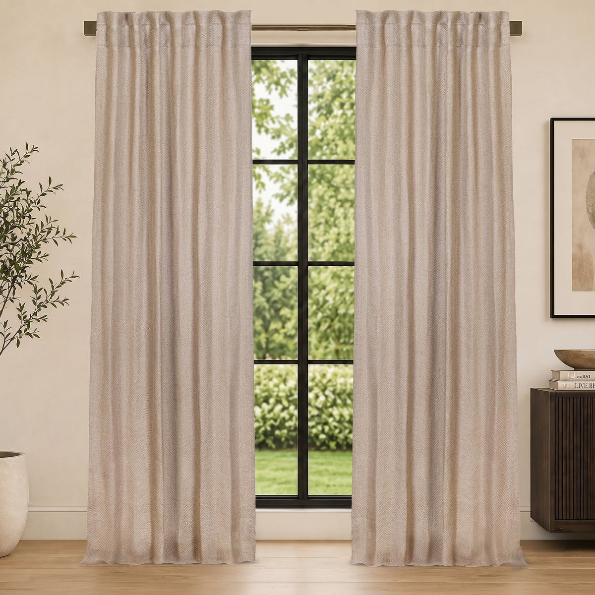 Harvest drape panel
