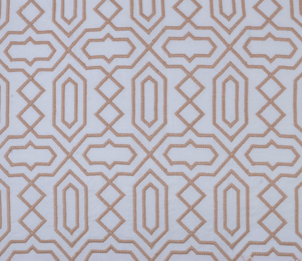 #Symbols Fabric - Ivory