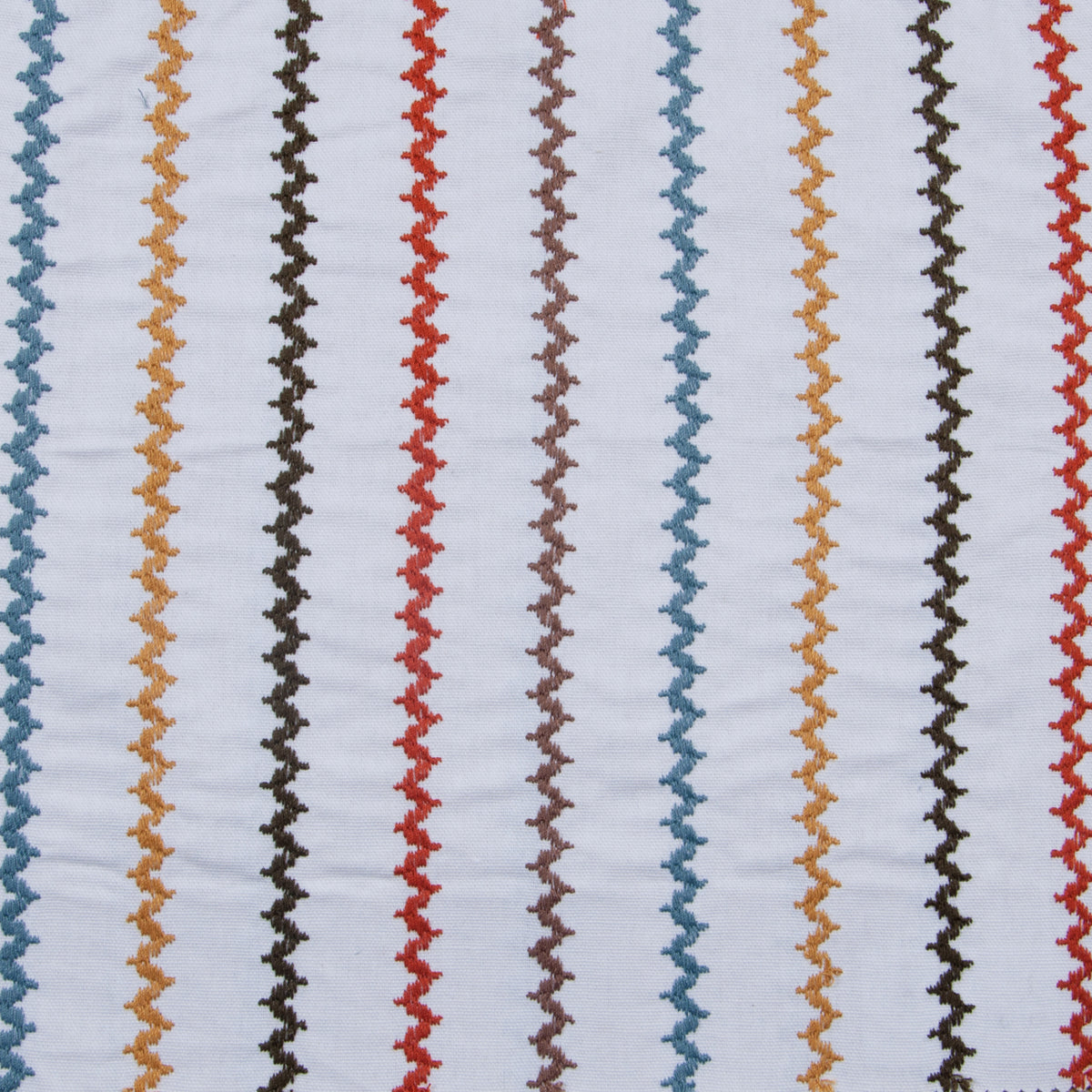 #Vibrant Fabric - White