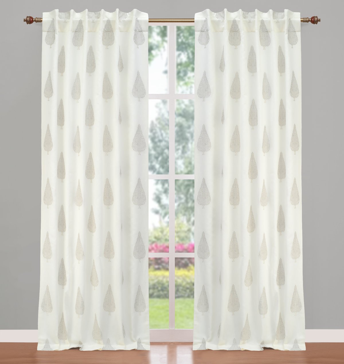 drapery panel - Ivory