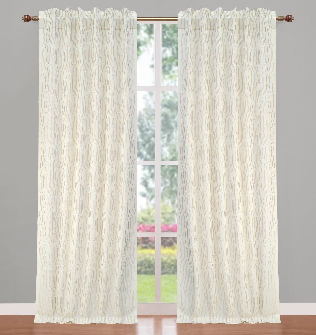 drapery panel - Ivory