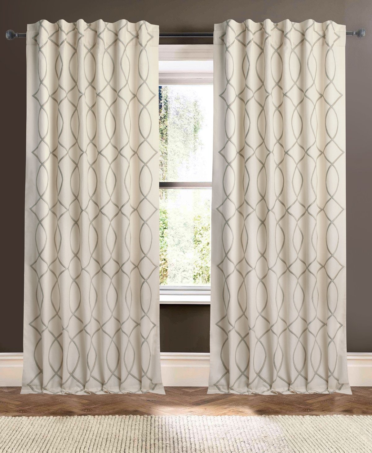 drapery panel - Ivory