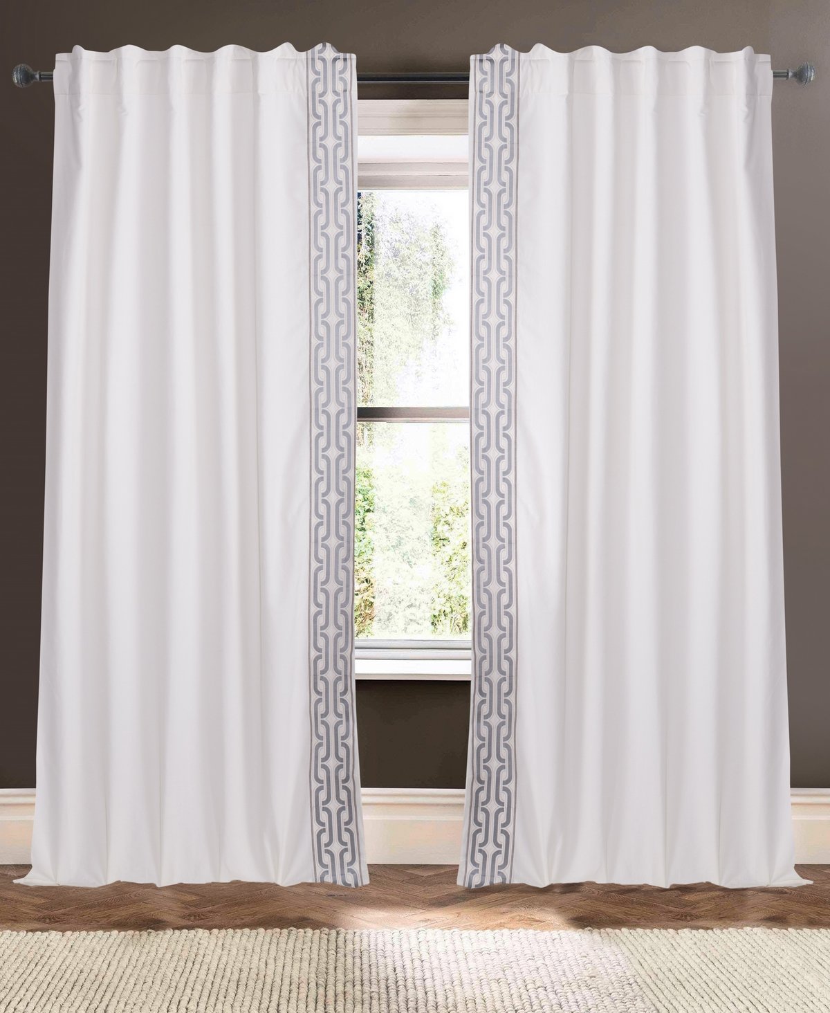 drapery panel - Ivory