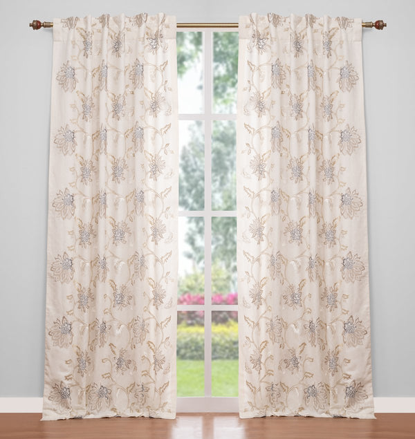 Azure-Linen Cotton Blend