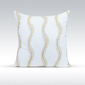 #Ample Decorative Throw Pillow - White