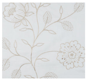 #Bloom Fabric - Ivory