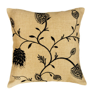 #Blush Decorative Throw Pillow - Fall Leaf