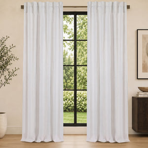Cloud drape panel — Sea Blue