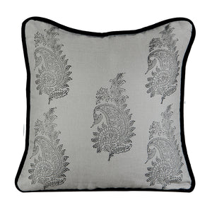 #Feather Decorative Throw Pillow - Mist
