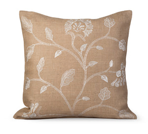 #Foliage Decorative Throw Pillow - Natural