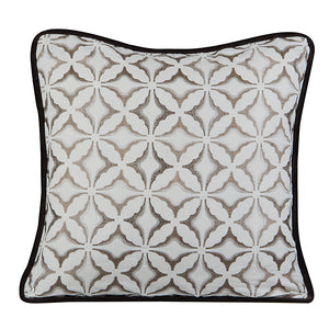#Frost Decorative Throw Pillow - Ivory