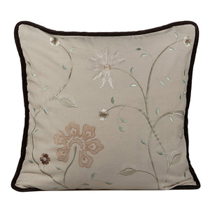 #Golden Decorative Throw Pillow - Wheatish