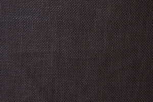 #Plain Linen Fabric - Woodsmoke
