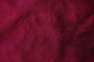 #Plain Silk Fabric - Cardinal Red