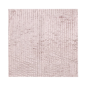 Palazzo Velvet Coverlet – Blush — fabric detail
