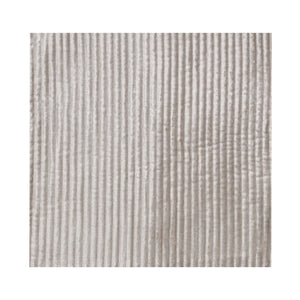 Palazzo Velvet Coverlet – Feather Gray — fabric detail
