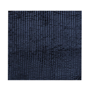 Palazzo Velvet Coverlet – Indigo — fabric detail