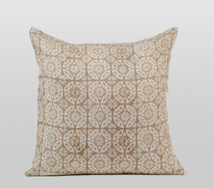 #Pearl Decorative Throw Pillow - Coffee