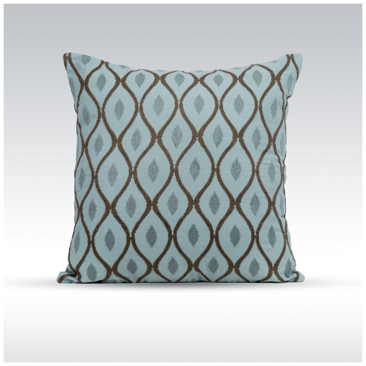 GRID-THUMB: #Aesthetic Decorative Throw Pillow - Charlotte Blue