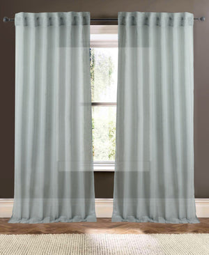 drapery panel - Blue Surf