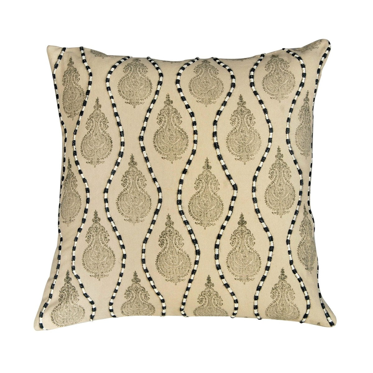 GRID-THUMB: #Bridge Decorative Throw Pillow - Natural