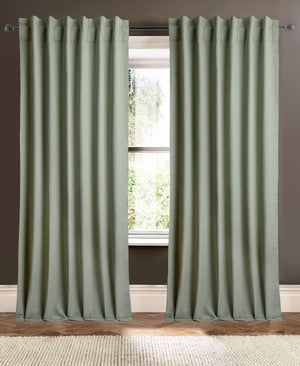 drapery panel - Charlotte Blue