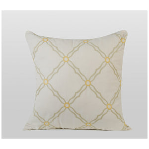 GRID-THUMB: #Concord Decorative Throw Pillow - Ivory
