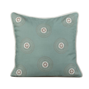 GRID-THUMB: #Dazzle Decorative Throw Pillow - Charlotte Blue