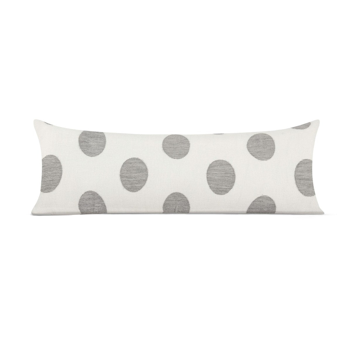 GRID-THUMB: #Hayden Lumbar Pillow - Ivory Gray