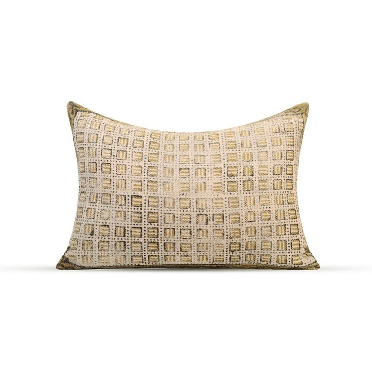 GRID-THUMB: #HP-19 Lumbar Pillow - Dhurrie