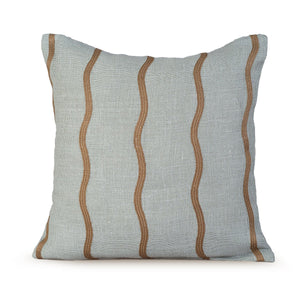 GRID-THUMB: #Infinite Decorative Throw Pillow - Charlotte Blue