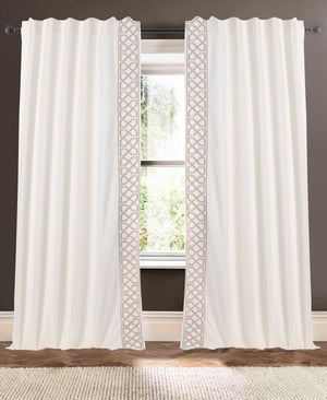 drapery panel - Ivory