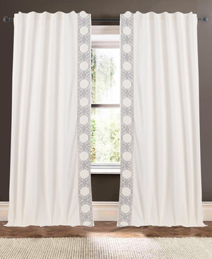 drapery panel - Ivory