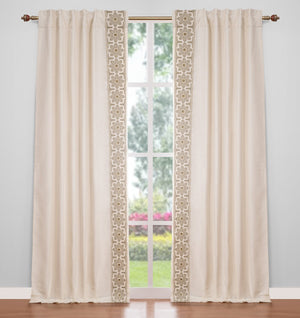 drapery panel - Ivory