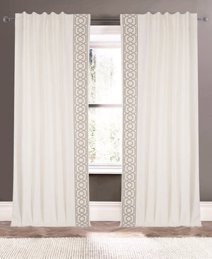 drapery panel - Ivory