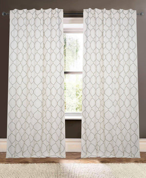 drapery panel - Ivory