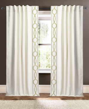 drapery panel - Ivory