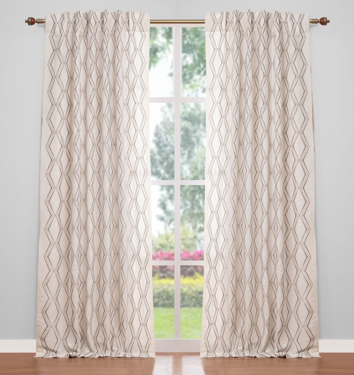 drapery panel - Ivory