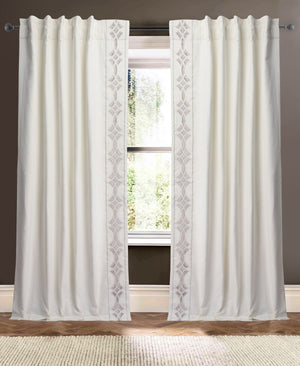 drapery panel - Ivory