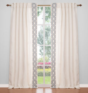 drapery panel - Ivory