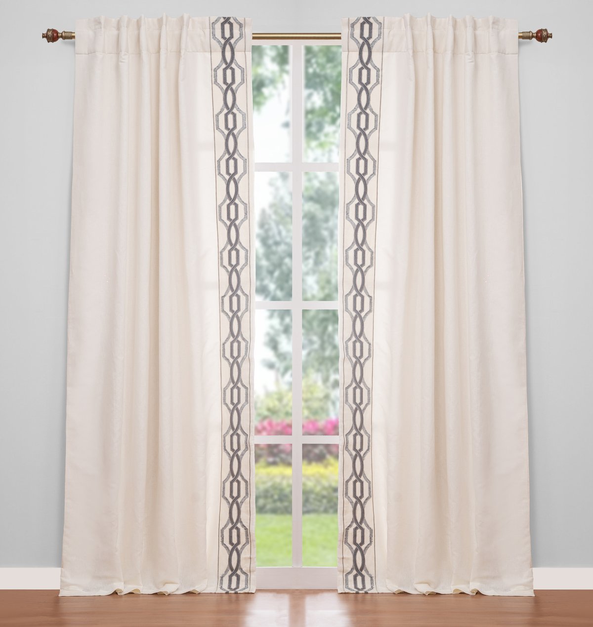 drapery panel - Ivory