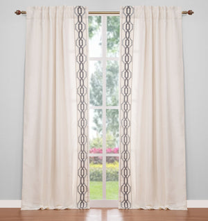 drapery panel - Ivory