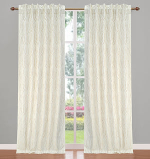 drapery panel - Ivory