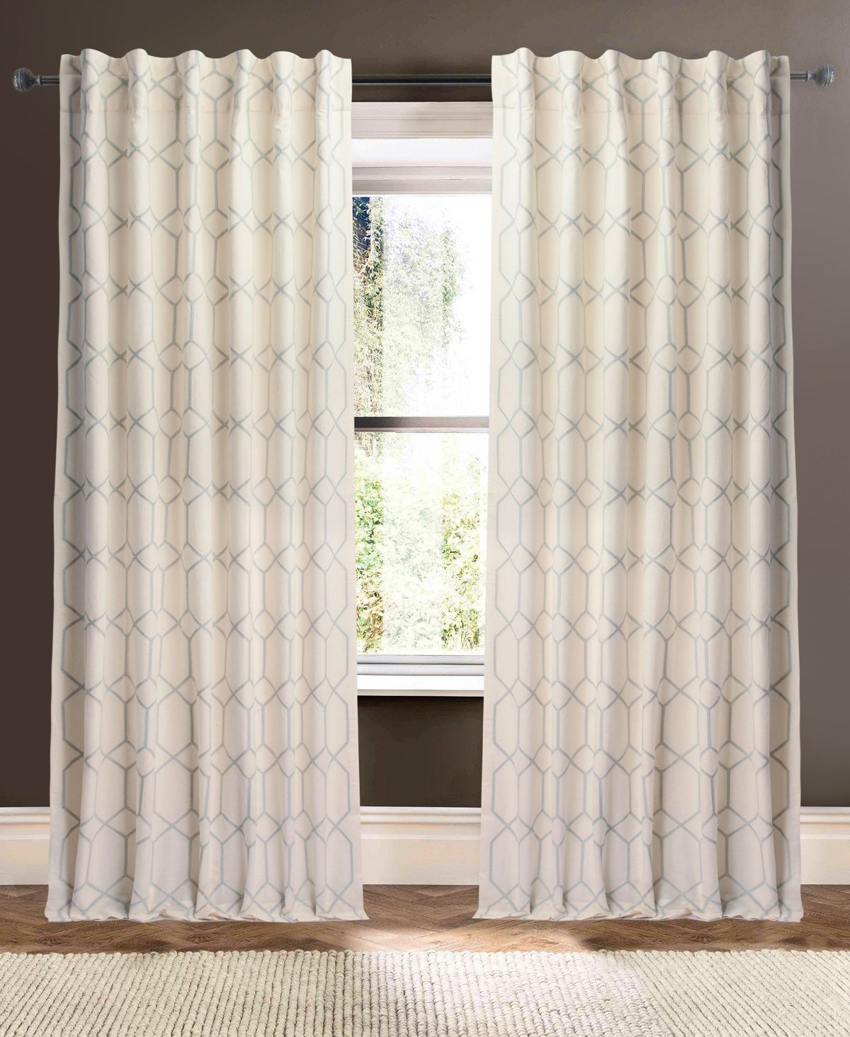 drapery panel - Ivory