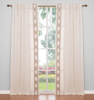 drapery panel - Ivory