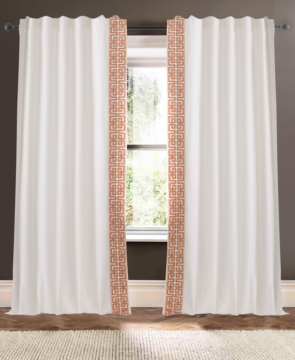 drapery panel - Ivory