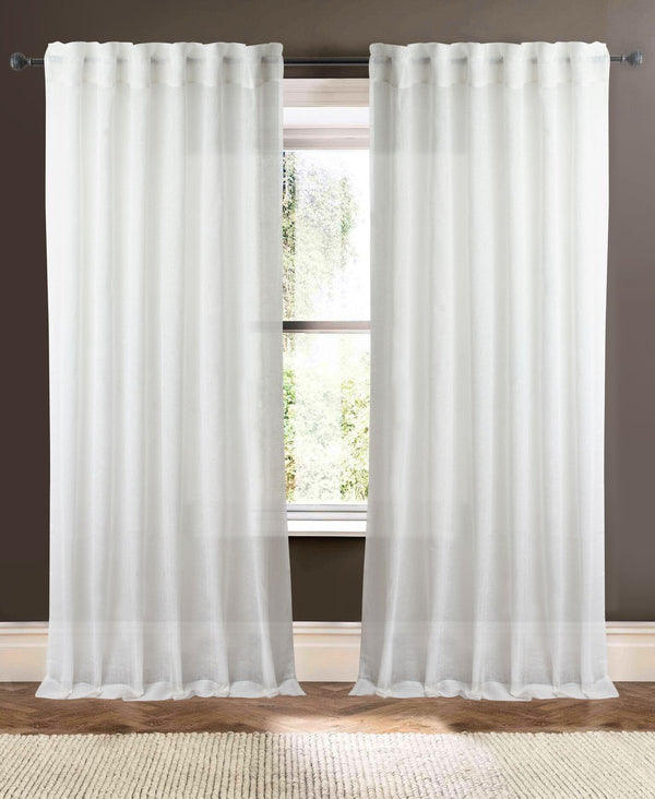 Plain-Linen Sheer