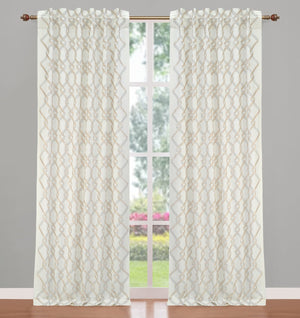 drapery panel - Ivory