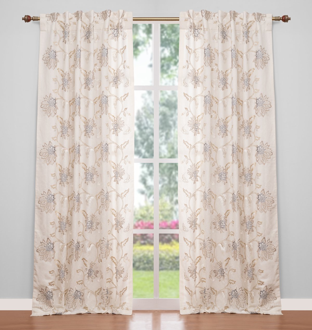 drapery panel - Ivory