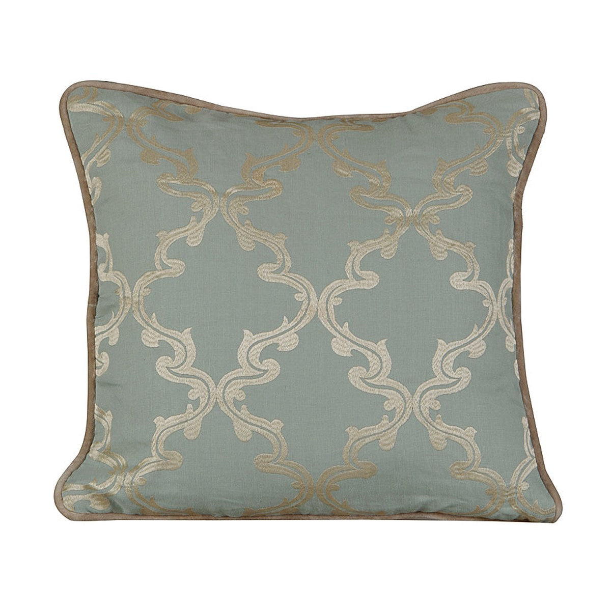 GRID-THUMB: #Joyous Decorative Throw Pillow - Charlotte Blue
